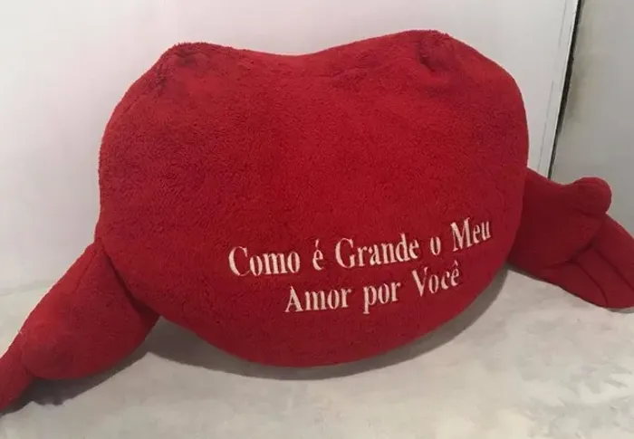 Coração almofada, tamanho Grande