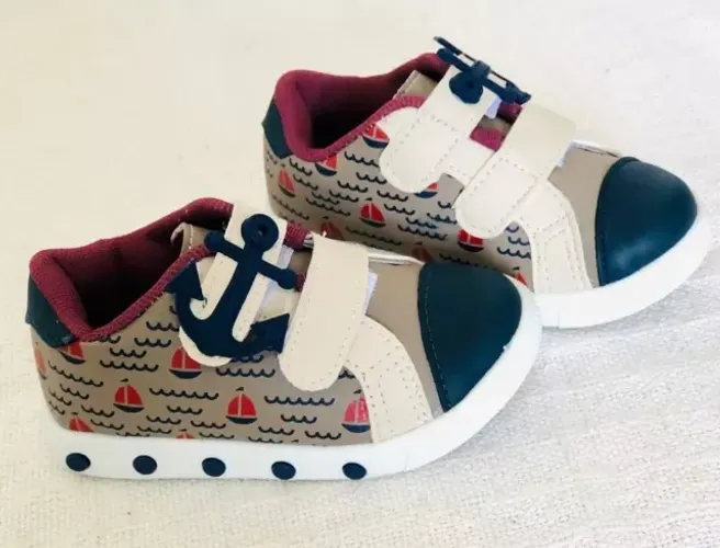 Tênis Infantil Menino Ancora Casual Acolchoado