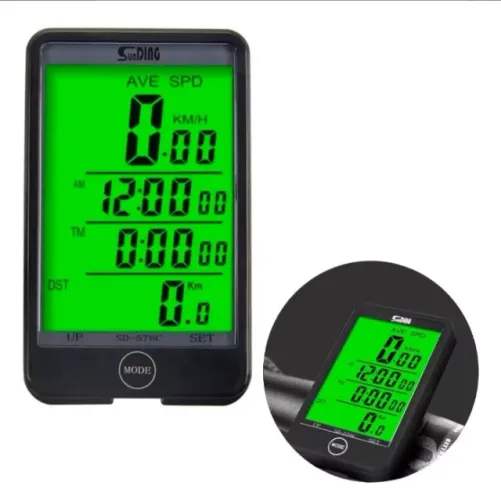 Velocímetro de Bicicleta Digital sem Fio Wireless