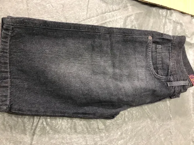Bermuda jeans preta 36 Jinglers