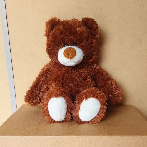 brinquedo - pelúcia urso marrom (usado)
