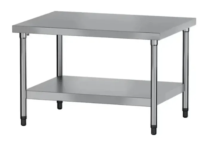 Mesa de Centro de Aço Inox - Fabricação própria 