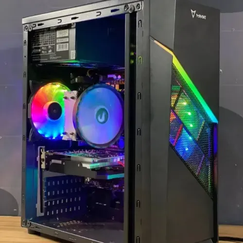 PC Gamer Novo INTEL CORE I5 + RX 550 + 1 ano de garantia e em até 12x