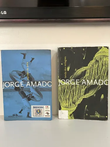Combo Jorge Amado - capitães de areia e tenda dos milagres 