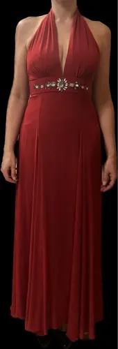 Vestido longo vermelho Cosh tamanho 42