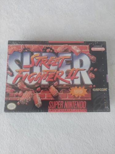 Fita de super Nintendo Street Fighter 2 super snes Lacrado