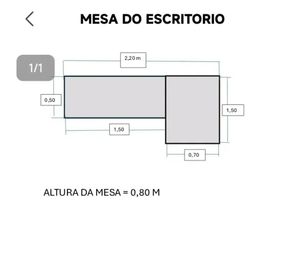 Mesa de Escritório 