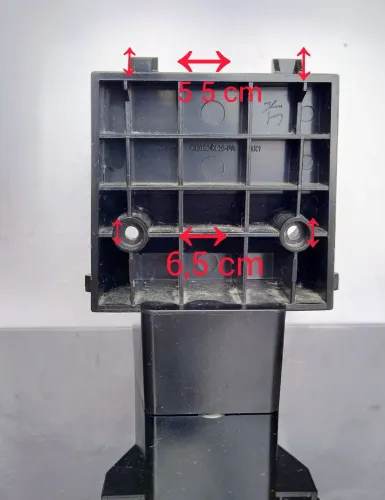 Suporte TV base vidro 