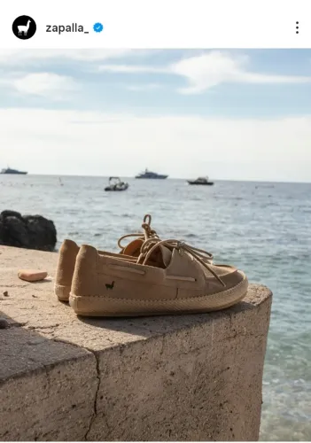Sapato Mocassim Zapalla coleção 2024