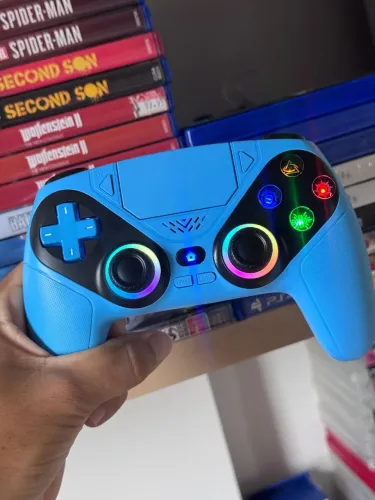 Controle PS5 sem fio com hall effect 