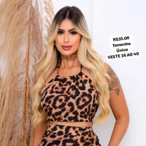 Blusa Cropped Luxo Amarrar