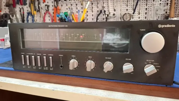 Receiver Gradiente S-96 - Clássico dos Anos 80 | Revisado | Som Vintage
