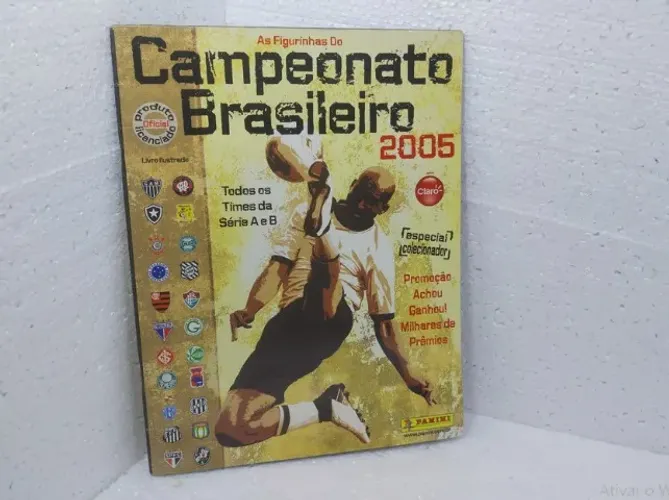 Álbum De Figurinhas Campeonato Brasileiro 2005 / Incompleto