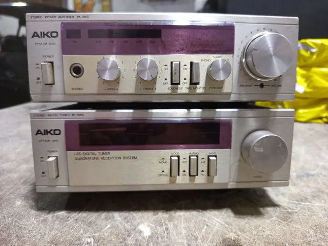 Aparelho de Som Aiko System 3000