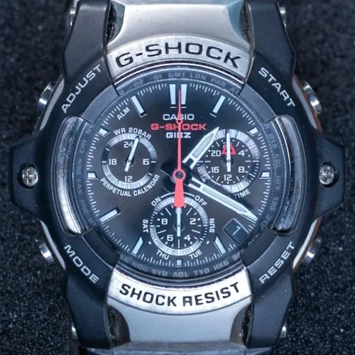 Casio G-Shock GIEZ GS-1001 - Shock Resist, 200m, pulseira original, bateria nova