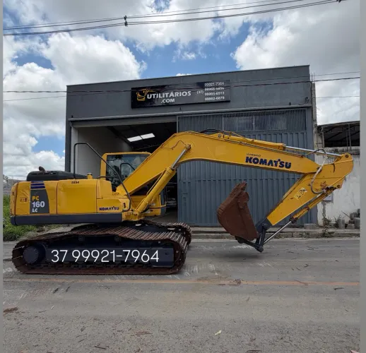 Escavadeira Komatsu PC 160 - 2018