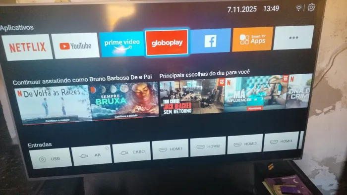 Vende-se smartv 55 polegadas 