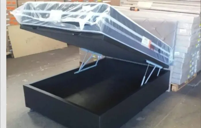 Cama Box Baú com Colchão molas ensacadas america 