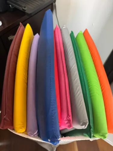 Kit com 10 colchonetes coloridos