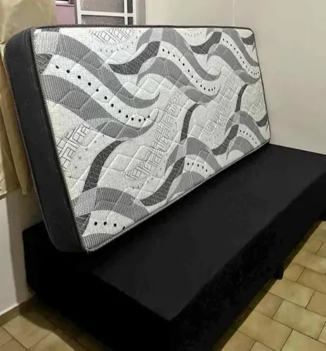 Cama Box solteiro com colchão d33