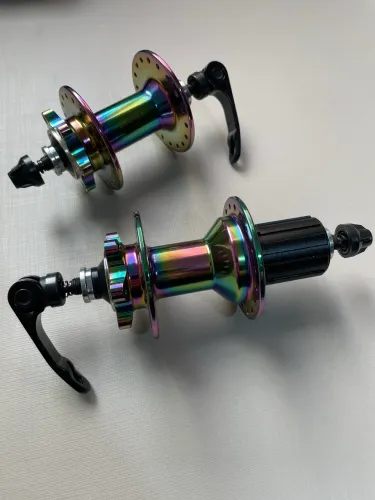 Par de Cubos GTA camaleão de 36 furos bike sistema freio a disco barulhento MTB GRALL.