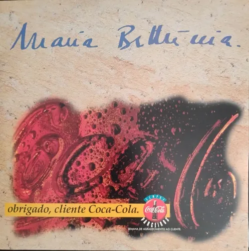 LP Vinil - Maria Bethânia - Obrigado, cliente Coca-Cola