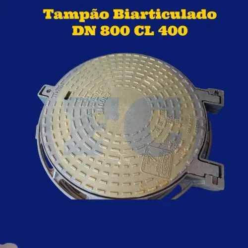 Tampão Ferro Fundido DN 800 Biarticulado-Juiz de fora-MG