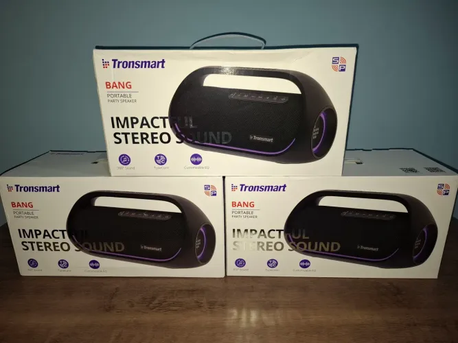 Caixa de Som Tronsmart Bang Bluetooth 60w Lacrado