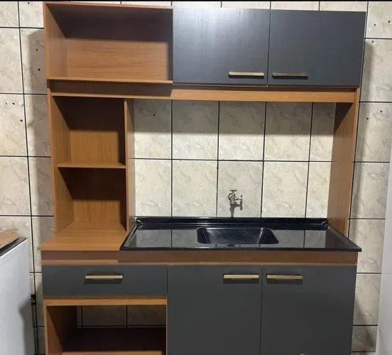  Cozinha compacta enne montagem e entrega gratuita 
