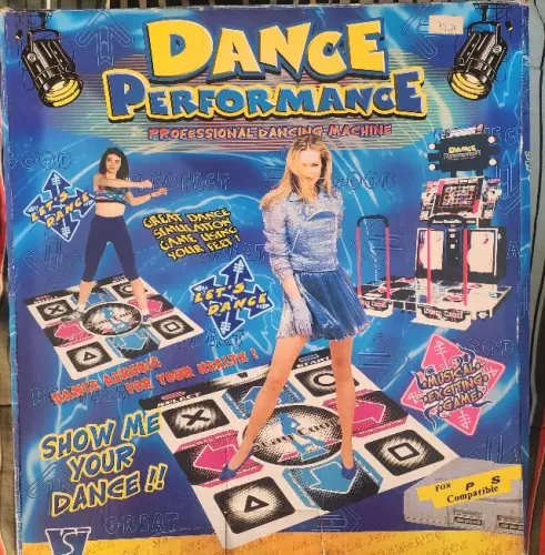DANCE PERFORMANCE PS1/PS2 TAPETE DE DANÇA