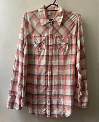 Camisa Xadrez 100% Algodão Feminina Opção G