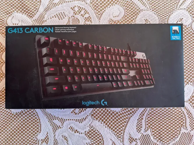 Teclado Mecânico Gamer Logitech G413 Carbon 