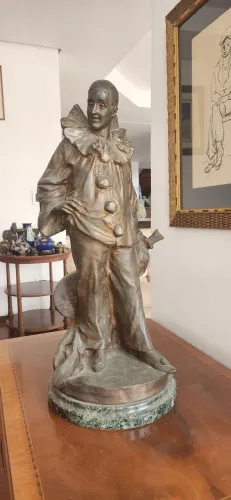 Escultura PALHAÇO sem maquiagem