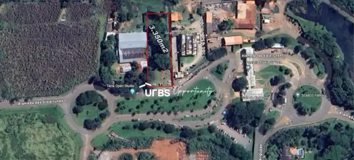 Terreno Comercial área para galpão com 3.350m² em Goiânia