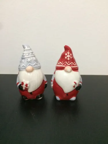 porta -saleiro de Duende de natal