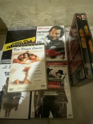 Coleção de DVDs Quentin Tarantino + Livro