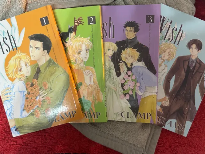 Wish - Mangá Completo (Volumes 1, 2, 3 e 4)
