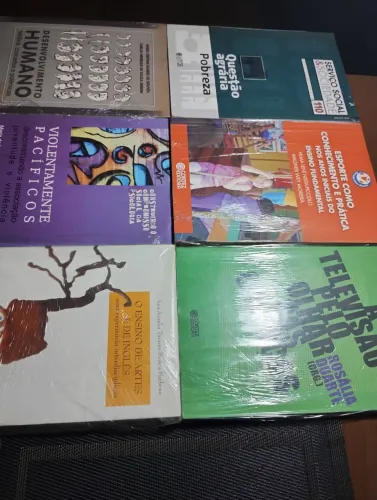 Coleção de Livros Lacrados Diversos - Vários temas sobre educação.