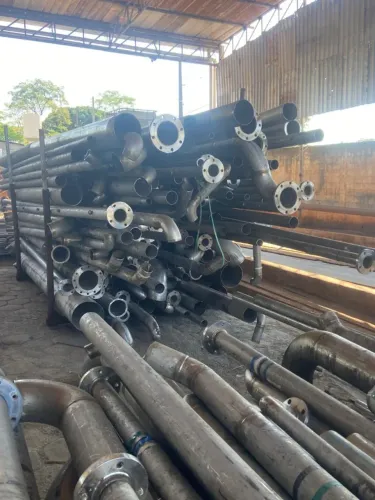 Tubos de aço inox 304
