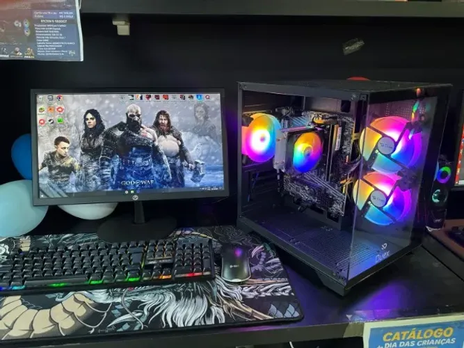 PC GAMER RYZEN 5 5600GT 16GB | SSD 256GB | VEGA 8 | MONITOR 20? 75Hz | 1 ANO DE GARANTIA