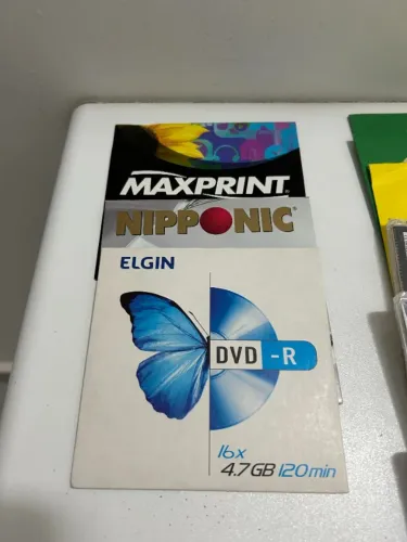 DVD e CD gravável - novos