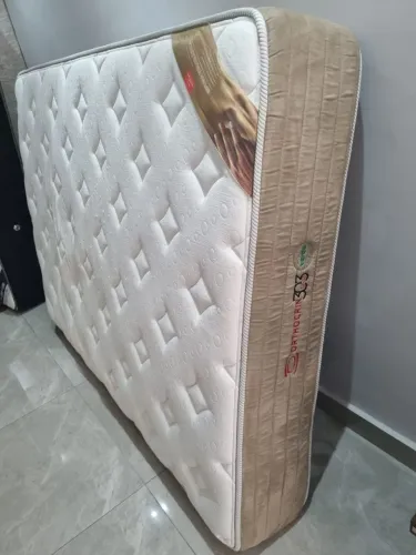 colchão orthocrin serie 303 acabamento em espuma da nasa, luxo aceito cartão e entrego