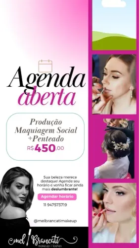 Maquiagem e Penteado Profissional 