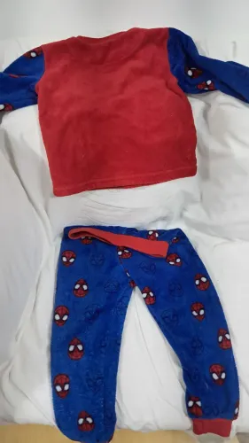Conjunto infantil  inverno Homem aranha da Marvel 4 e. dinheiro