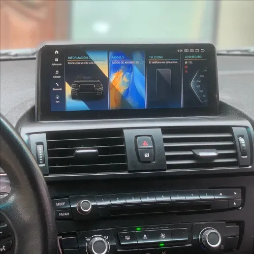 Multimídia BMW 320i Android Tela 10.25 Carplay sem fio Android auto 
