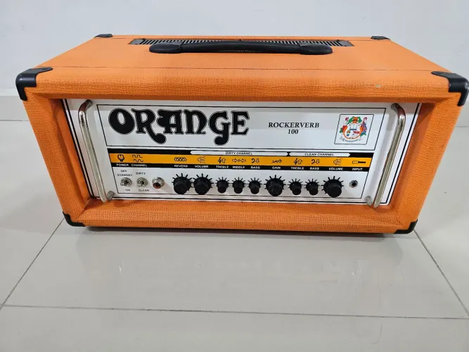 Amplificador Orange Rockerverb 100 - Head