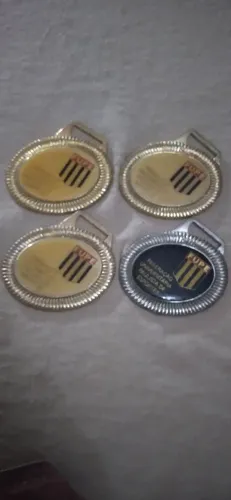 Medalhas antigas da federação universitária Paulista de esportes  de 1999