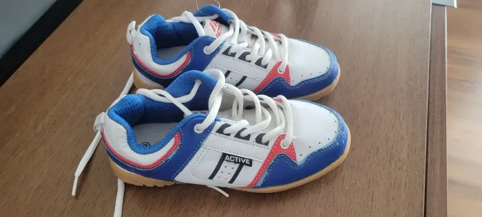 Tênis Infantil Active - Azul e Branco