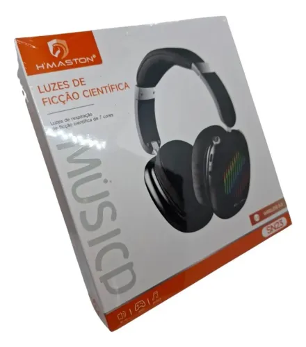 Fone Bluetooth Sem Fios Wireless 5.3 Super Hmaston Sn23 Novo Headset Loja Coimbra Computad