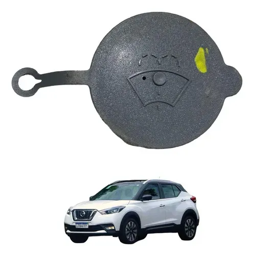 Tampa Reservatório Água Pára-brisa Nissan Kicks 2017 A 2024 Cinza-escuro